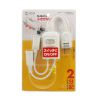 TAP-EX2SWW 一括集中スイッチ付き電源延長コード(2P・2分岐・2個口・ホワイト) TAP-EX2SWW / 一括集中スイッチ付き電源延長コード(2P・2分岐・2個口・ホワイト)