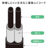 TAP-EX2WN / ACアダプタ専用電源延長コード（2分岐・2P・2個口・ホワイト）