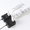 TAP-EX2W ACアダプタ専用電源延長コード(2分岐・ホワイト) TAP-EX2W / ACアダプタ専用電源延長コード(2分岐・ホワイト)
