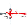 TAP-EX32-03BKN 電源延長コード(3分岐・2P)防塵キャップ付き 3個口・ブラック・0.3m TAP-EX32-03BKN / 電源延長コード(3分岐・2P)防塵キャップ付き 3個口・ブラック・0.3m