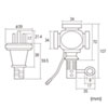 TAP-EX33-10BKN 電源延長コード(3分岐・3P) 3個口・ブラック・10m TAP-EX33-10BKN / 電源延長コード(3分岐・3P) 3個口・ブラック・10m