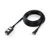 TAP-EX34-5BKN スリム電源延長コード(2P・3個口・ブラック・5m) TAP-EX34-5BKN / スリム電源延長コード(2P・3個口・ブラック・5m)