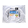 TAP-EX34-5W スリム電源延長コード(2P・3個口・5m・ホワイト) TAP-EX34-5W / スリム電源延長コード(2P・3個口・5m・ホワイト)