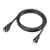 TAP-EX353-3BK 電源延長コード(ブラック・3m) TAP-EX353-3BK / 電源延長コード(ブラック・3m)