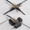 TAP-EX36B-10 / アースピン折りたたみプラグ、防塵キャップ付き電源延長コード（3個口・10m）