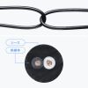 TAP-EX36B-10 / アースピン折りたたみプラグ、防塵キャップ付き電源延長コード（3個口・10m）