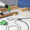 TAP-EX36B-10 / アースピン折りたたみプラグ、防塵キャップ付き電源延長コード（3個口・10m）