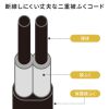 TAP-EX3WN / ACアダプタ専用電源延長コード（3分岐・2P・3個口・ホワイト）