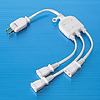 TAP-EX3W ACアダプタ専用電源延長コード(3分岐・ホワイト) TAP-EX3W / ACアダプタ専用電源延長コード(3分岐・ホワイト)