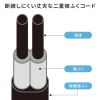 TAP-EX4BKN ACアダプタ専用電源延長コード(4分岐・2P・4個口・ブラック) TAP-EX4BKN / ACアダプタ専用電源延長コード(4分岐・2P・4個口・ブラック)