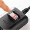TAP-EX4SWBK 一括集中スイッチ付き電源延長コード(2P・4分岐・4個口・ブラック) TAP-EX4SWBK / 一括集中スイッチ付き電源延長コード(2P・4分岐・4個口・ブラック)