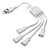 TAP-EX4WN ACアダプタ専用電源延長コード(4分岐・2P・4個口・ホワイト) TAP-EX4WN / ACアダプタ専用電源延長コード(4分岐・2P・4個口・ホワイト)