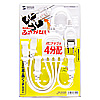 TAP-EX4WN ACアダプタ専用電源延長コード(4分岐・2P・4個口・ホワイト) TAP-EX4WN / ACアダプタ専用電源延長コード(4分岐・2P・4個口・ホワイト)