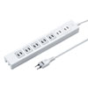 TAP-F27-2KP 電源タップ(2極抜け止めタイプ・7個口・コード長2m) TAP-F27-2KP / 電源タップ(2極抜け止めタイプ・7個口・コード長2m)