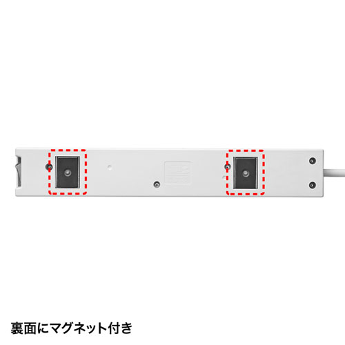 TAP-F27-2K / 電源タップ（2P・7個口・2m）