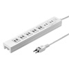 TAP-F27-2K 電源タップ(2P・7個口・2m) TAP-F27-2K / 電源タップ(2P・7個口・2m)