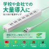 TAP-F27-2Z 電源タップ(2P・7個口・2m) TAP-F27-2Z / 電源タップ(2P・7個口・2m)