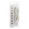 TAP-F37-2CLK 電源タップ(3P・7個口・2m) TAP-F37-2CLK / 電源タップ(3P・7個口・2m)
