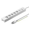 TAP-F37-3KSR 電源タップ(3P・7個口・3m) TAP-F37-3KSR / 電源タップ(3P・7個口・3m)