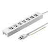 TAP-F37-2ZSR 電源タップ(3P・7個口・2m) TAP-F37-2ZSR / 電源タップ(3P・7個口・2m)
