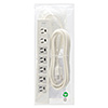 TAP-F37-3KR 電源タップ(3P・7個口・3m) TAP-F37-3KR / 電源タップ(3P・7個口・3m)