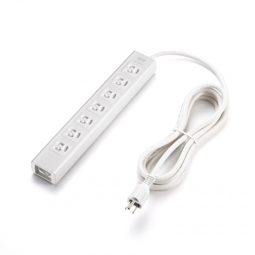 TAP-F37SH-3R / 抜け止めシャッタータップ（3P・7個口・3m）