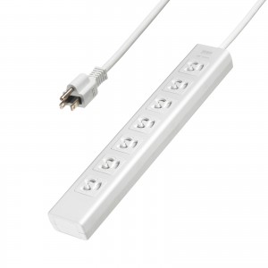 TAP-F37SH-3R / 抜け止めシャッタータップ（3P・7個口・3m）