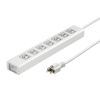 TAP-F37SH-3Z 抜け止めシャッタータップ(3P・7個口・3m) TAP-F37SH-3Z / 抜け止めシャッタータップ(3P・7個口・3m)