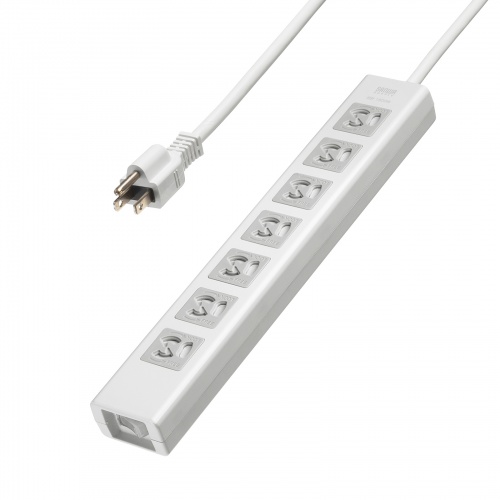 TAP-F37SH-5R【抜け止めシャッタータップ(3P・7個口・5m)】3P TAP-F37SH-5R【抜け止めシャッタータップ(3P・7個口・5m)】3P