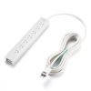 TAP-F37SH-5SR 抜け止めシャッタータップ(3P・7個口・5m) TAP-F37SH-5SR / 抜け止めシャッタータップ(3P・7個口・5m)
