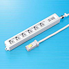 TAP-H6-5 ハーネスプラグ付タップ(6個口・5m) TAP-H6-5 / ハーネスプラグ付タップ(6個口・5m)