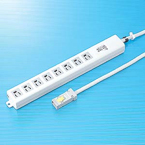 TAP-H8-3 / ハーネスプラグ付タップ（8個口・3m)