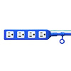 TAP-HP4-3BL 高強度タップ(3P・4個口・3m・ブルー) TAP-HP4-3BL / 高強度タップ(3P・4個口・3m・ブルー)