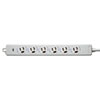 TAP-HPM6-3W 医用接地プラグ付き電源タップ(3P・6個口・グレー・3m) TAP-HPM6-3W / 医用接地プラグ付き電源タップ(3P・6個口・グレー・3m)