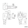 TAP-K2NL-1 / 工事物件タップ（3P・2個口・1m）