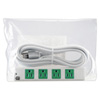 TAP-K4N-3G 工事物件タップ(3P・4個口・3m・グリーン) TAP-K4N-3G / 工事物件タップ(3P・4個口・3m・グリーン)