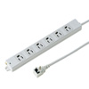 TAP-K6L-1 工事物件タップ(3P・6個口・1m) TAP-K6L-1 / 工事物件タップ(3P・6個口・1m)