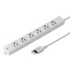 TAP-K6N-1 工事物件タップ(3P・6個口・1m) TAP-K6N-1 / 工事物件タップ(3P・6個口・1m)