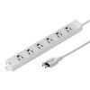 TAP-K6SP-3 工事物件雷ガードタップ(3P・6個口・3m) TAP-K6SP-3 / 工事物件雷ガードタップ(3P・6個口・3m)