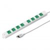 TAP-K8-3G 工事物件タップ(3P・8個口・3m・グリーン) TAP-K8-3G / 工事物件タップ(3P・8個口・3m・グリーン)