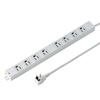 TAP-K8L-1 工事物件タップ(3P・8個口・1m) TAP-K8L-1 / 工事物件タップ(3P・8個口・1m)