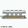 TAP-KE4-1 工事物件タップ(3P・4個口・1m) TAP-KE4-1 / 工事物件タップ(3P・4個口・1m)