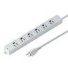 TAP-KE6-5 工事物件タップ(3P・6個口・5m) TAP-KE6-5 / 工事物件タップ(3P・6個口・5m)