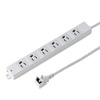 TAP-KE6L-5 工事物件タップ(3P・6個口・5m) TAP-KE6L-5 / 工事物件タップ(3P・6個口・5m)