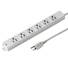 TAP-KE6N-1 工事物件タップ(3P・6個口・1m) TAP-KE6N-1 / 工事物件タップ(3P・6個口・1m)
