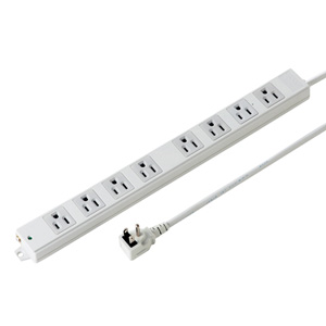 TAP-KE8NL-1 / 工事物件タップ(3P・8個口・1m)