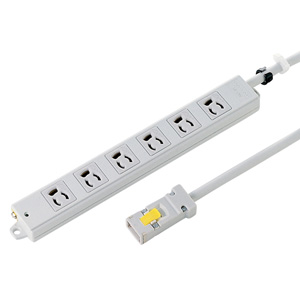 TAP-KH6-3 / 工事物件タップ(3P・6個口・3m)