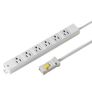 TAP-KH6N-1 / 工事物件タップ(3P・6個口・1m)