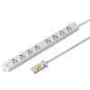 TAP-KH8N-1 工事物件タップ(3P・8個口・1m) TAP-KH8N-1 / 工事物件タップ(3P・8個口・1m)