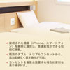 TAP-KJUSB1BK 埋込USB給電用コンセント(1ポート用) TAP-KJUSB1BK / 埋込USB給電用コンセント(1ポート用)